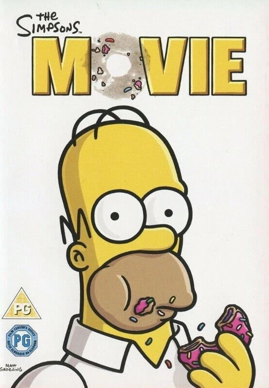 The Simpsons Movie () DVD Region 2 New & Sealed - Image 1 of 1