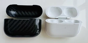 Apple AirPods Pro 1 generacji A2190 etui ładujące AirPod Carbon - Zdjęcie 1 z 8