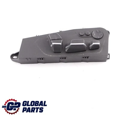 Seat Adjustment Switch BMW F10 F11 Front Right O/S Memory Panel Unit 9163269 - Image 1 of 4