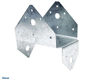 Simpson Strong-Tie BC46 Zinc Galvanized Post Cap 18 ga. x 4.7/8 x 2-7/8 L in. - Picture 1 of 3