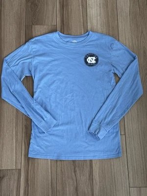 University Of North Carolina Tar Heels Long Sleeve Shirt Light Blue Men’s Medium - Image 1 of 4