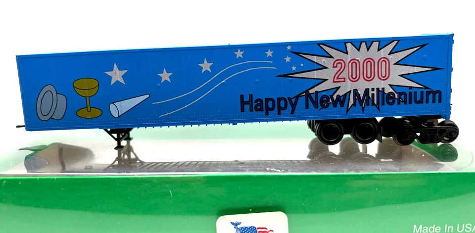 HO BOWSER 3-5010 53' ROADRAILER PAREDE LISA EXTRA - Imagem 1 de 1