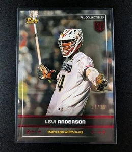 Levi Anderson 2025 Premier Lacrosse League Fieldside PLL #99 Red Foil #17 /25 - Picture 1 of 2