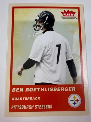 Fleer Ben Roethlisberger Tradition Rookie 2004 #333 Foto 1 de 2