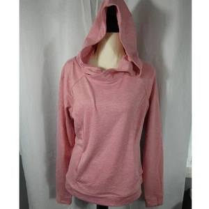 Sudadera con Capucha Yogalicious Para Mujer Mediana Rosa Bolsillo Frontal Atlética - Imagen 1 de 8