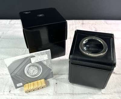 SCATOLA DEL TEMPO - Enrollador de Reloj Modelo 1 RT-SL - Cuero Negro | Usado en Excelente Condición! Foto 1 de 4