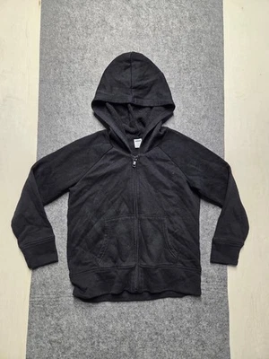 Sudadera con Capucha Old Navy para Niños Talla S (6-7) Negra Cremallera Completa Sudadera Pullover Top Foto 1 de 4