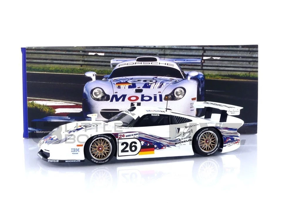 WERK 83 1/18 - PORSCHE 911 GT1 - LE MANS 1997 W18012002 Foto 1 de 1