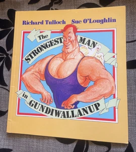 RICHARD TULLOCH. THE STRONGEST MAN IN GUNDIWALLANUP. PAPERBACK. 1990 - Bild 1 von 8