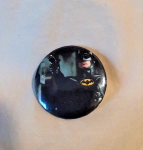 Batman DC Comics 1989 Pin Back Button, Excellent Condition - Picture 1 of 18