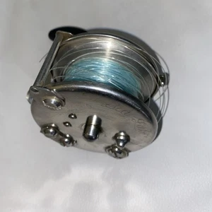 Vintage Pentagon Products Los Angeles California Sea Lake Stainless Fishing Reel - Picture 1 of 17