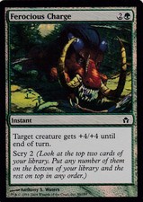 1x Foil - Ferocious Charge - Magic the Gathering MTG Fifth Dawn Foil