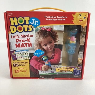Pluma de enseñanza Hot Dots Let's Master Math Pre-K Interactive Learning As Talking Foto 1 de 4