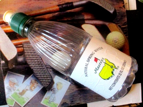vtg - THE MASTERS - Water Bottle - Augusta National Golf Club gc Cover