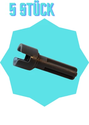 5 Stück GObricks GDS-1146 Technic Kardan Gelenk Welle Achse Dunkelgrau wie 92906