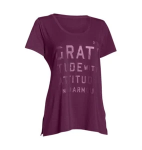 Under Armour Damen Oversized Gratitude Fitness T-Shirt Oberteil - Bild 1 von 4