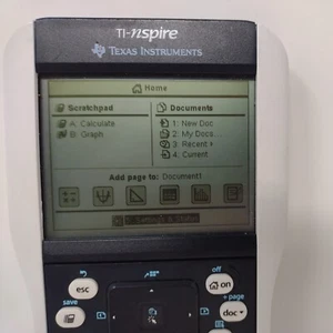 Texas Instruments - TI-Nspire nspire Graphing Calculator with Touchpad Tested - Picture 1 of 8