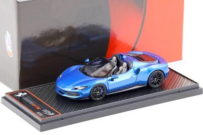 1:43 BBR Ferrari 296 GTS Spider Blu Corsa azul metálico/ruedas de carbono - Limited