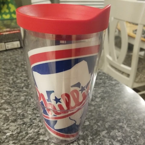 Philadelphia Phillies Tervis 24oz. Colossal Wrap Travel Tumbler - Hot or cold Cover
