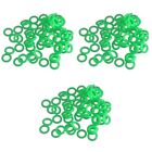  150 Pcs Camping Tent Rings Glow Accessories Night Vision Pegs