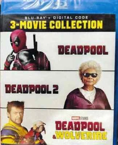 Deadpool 3-Movie Collection-Blu Ray/DVD *New,Sealed* O - Picture 1 of 1