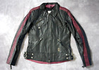 Harley Davidson Women's Starwood Purple Eagle Black Leather Jacket L 97022-15VW