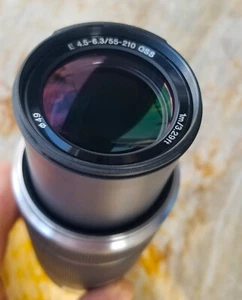 (NEAR MINT) Sony E 55-210mm F4.5-6.3 OSS Lens for Sony E-Mount ~ Silver ~ JAPAN - Picture 1 of 4