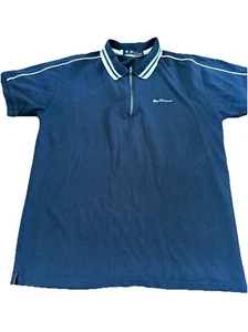 Ben Sherman Women’s Top Size Medium Cotton Knit Polo Top Woman Tennis Shirts - Picture 1 of 15
