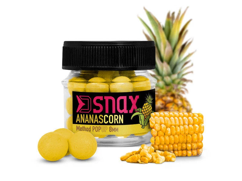 D SNAX POP Köder Mais-Ananas 10mm Method Feeder Karpfen Friedfisch BOILIE - Bild 1 von 1