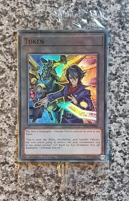 Yugioh TKN5-EN004 Token (Shay and "Raidraptor - Ultimate .... Super Rare MINT 10 - Bild 1 von 2