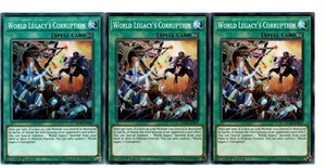 Yugioh - 3X World Legacy's Corruption - Common - 1st Ed - FLOD-EN057 - Near Mint - Imagen 1 de 1