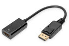 DIGITUS AK-340415-002-S  Active DisplayPort on HDMI Converter 20cm gold black