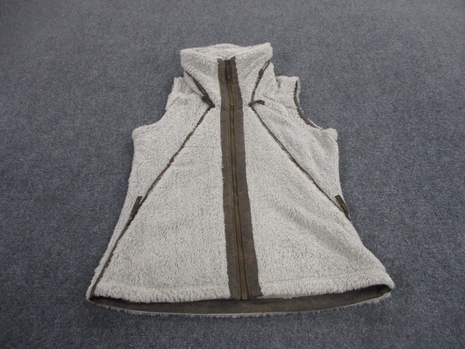 Kuhl Chaleco Chaqueta Adulto L Beige Vellón Difuso Senderismo Cremallera Aire Libre Camping Mujeres Foto 1 de 4