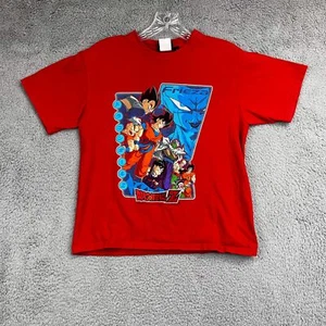 Vintage Dragon Ball Z Red Graphic T Shirt Size Youth M (8) - Picture 1 of 10