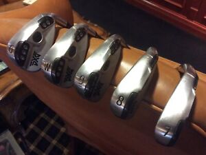 PXG 0311 XP Gen 5 RH Gently Used 7-GW Irons w/ KBS MAX 55 Graphite