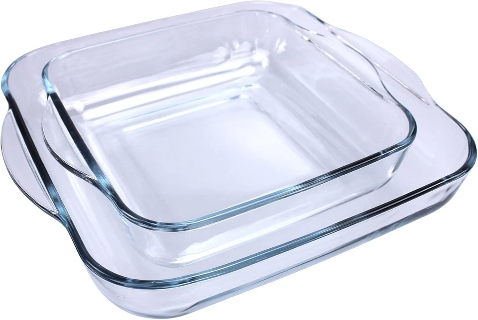 B-WARE - Borcam Auflaufform quadratisch 2er Set (159028) - Bild 1 von 1