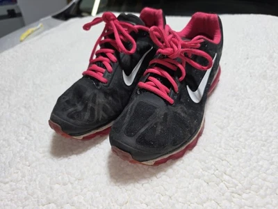 Nike Airmax Running Shoes Black and Pink Women's Size 8 - Image 1 of 4