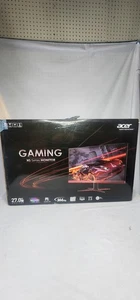 Acer XG270HU 27" Gaming Monitor (WQHD 2560 x 1440, 144 Hz G-sync Compatible) - Picture 1 of 13