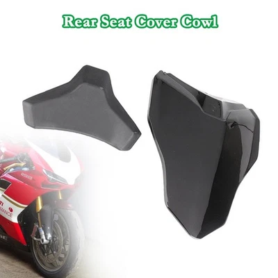 Rear Seat Cover Cowl Fairing ABS Plastic Motor Black For Ducati 848 1198 - Изображение 1 из 4