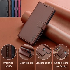 2in 1 Removable Leather Strap Wallet Case Cover For iPhone 17 Pro Max 16 Plus 15 - Picture 1 of 17