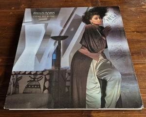 PHYLLIS HYMAN - LIVING ALL ALONE LP PHIL 4001 PHILADELPHIA INT RECS 1986 VG! - Picture 1 of 1