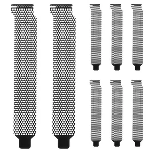 8 Pcs Staubstreifenschlitzabdeckung Belüftete Steckplatzabdeckung - Afbeelding 1 van 12