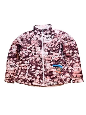 Columbia Mujer XXL WHITE OUT ll OMNI HEAT Chaqueta Cremallera Bolsillos para Manos Rosa Foto 1 de 4