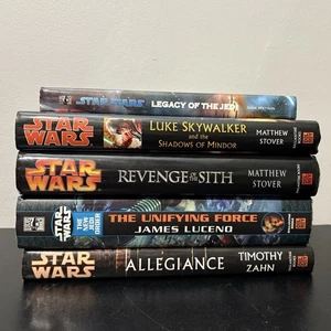 Lot 5 Vintage Star Wars HC/DJ books, 4 are 1st Edition/1st Print Revenge of Sith - Picture 1 of 18