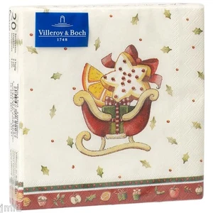 Villeroy & Boch WINTER BAKERY Special Cocktail Napkins  #8873 - Picture 1 of 1