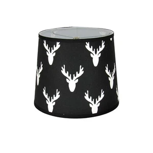 Albert Estate LTD, Moose Themed Lamp Shade 10" Washer Fitter - Picture 1 of 2