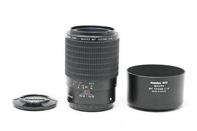 Mamiya 645 Macro MF 120mm f/4 Lens For AF AFD II III (#B32) - Image 1 of 4