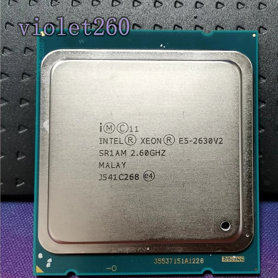 Intel Xeon E5-2630 v2 LGA2011 Servre CPU Processor SR1AM 2.6GHz Six Cores - Image 1 of 1