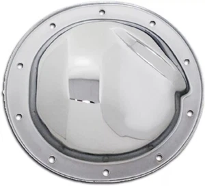Cubierta diferencial trasero para Chevy GM 64-95 8,2" anillo engranaje 10 pernos acero cromado - Imagen 1 de 1
