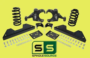 4" / 6" Lowering Drop Kit NOTCH FOR 1973 - 87 Chevrolet GMC C10 C15 1.0" Rotors - Picture 1 of 1